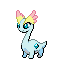 Amaura shiny front sprite