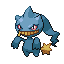 Banette shiny front sprite