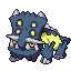 Bastiodon shiny front sprite
