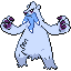 Beartic shiny front sprite