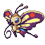 Beautifly shiny front sprite