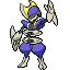 Bisharp shiny front sprite