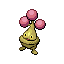 Bonsly shiny front sprite