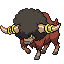 Bouffalant shiny front sprite
