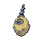 Burmy (Sandy Cloak) shiny front sprite