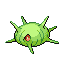 Cascoon shiny front sprite