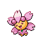 Cherrim (Sunshine) shiny front sprite