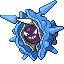 Cloyster shiny front sprite