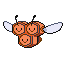 Combee shiny front sprite