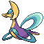 Cresselia shiny front sprite
