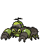 Crustle (Knock Face) shiny front sprite