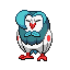 Dartrix shiny front sprite