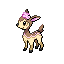 Deerling (Winter) shiny front sprite