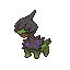 Deino shiny front sprite