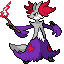 Delphox shiny front sprite