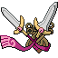 Doublade front sprite