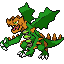 Druddigon shiny front sprite