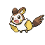 Emolga shiny front sprite