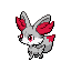 Fennekin shiny front sprite