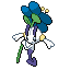 Floette (Blue Flower) shiny front sprite