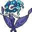 Florges (Blue Flower) shiny front sprite