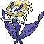 Florges (Yellow Flower) shiny front sprite