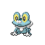 Froakie shiny front sprite