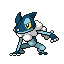 Frogadier shiny front sprite
