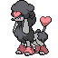 Furfrou (Heart Trim) shiny front sprite