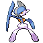 Gallade shiny front sprite