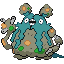 Garbodor shiny front sprite