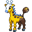 Girafarig shiny front sprite