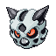 Glalie shiny front sprite