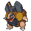 Golem (Alolan) shiny front sprite