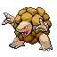 Golem shiny front sprite