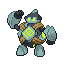 Golett shiny front sprite