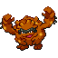 Graveler (Alolan) shiny front sprite