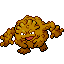 Graveler shiny front sprite