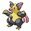 Grumpig shiny front sprite