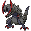 Haxorus shiny front sprite