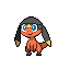 Helioptile shiny front sprite