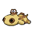 Hippopotas front sprite
