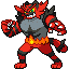 Incineroar front sprite