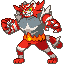 Incineroar shiny front sprite