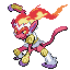 Infernape shiny front sprite