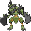 Kleavor shiny front sprite