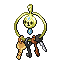 Klefki shiny front sprite