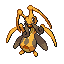 Kricketune shiny front sprite