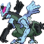 Kyurem (Black) shiny front sprite