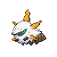 Larvesta shiny front sprite